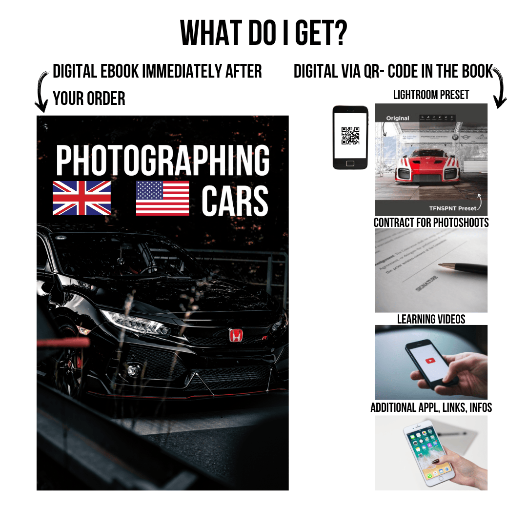 eBook Photographing Cars - Digital Download