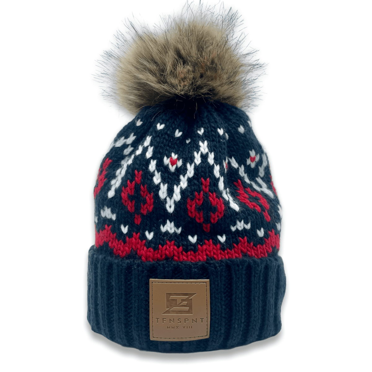 Beanie - TFNSPNT® - blau/rot