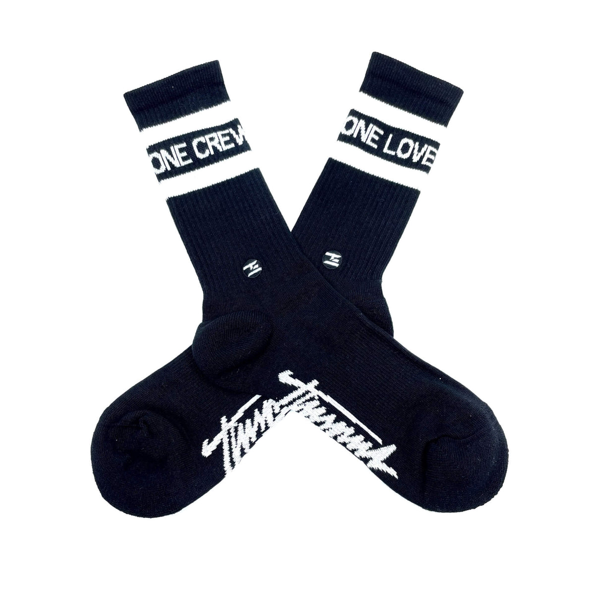 Socken - Crew Socks - TFNSPNT® - schwarz/weiß